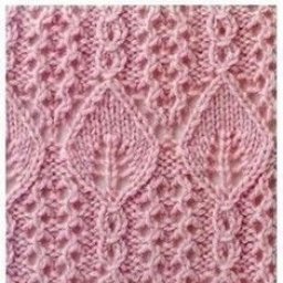 Подборка узоров для любителей вязать спицами