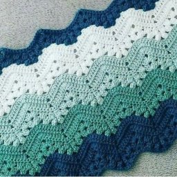 Простой, но симпатичный узор "Зигзаг"