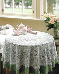 Скатерть крючком