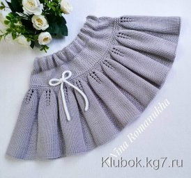 Юбочка из gazzal baby cotton