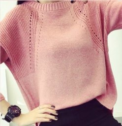 Узор для пуловера спицами