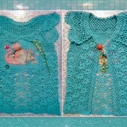 Бирюзовая туника для девочки