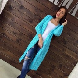 Кардиган спицами