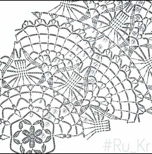 Красивая салфетка Красивая салфетка