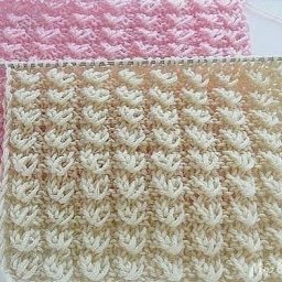 Κpacивый узоp спицами