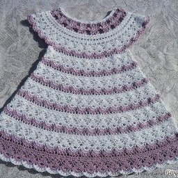 Платье "Цветочная феечка", вяжем детям