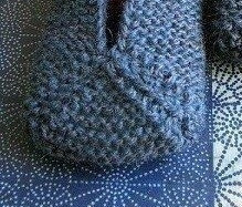 Тапочки платочной вязкой Тапочки платочной вязкой