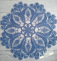 Салфетка крючком