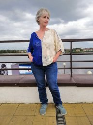 Летняя туника крючком