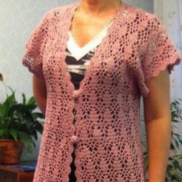 Вяжем нежный кардиган