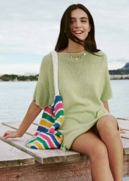 Платье спицами