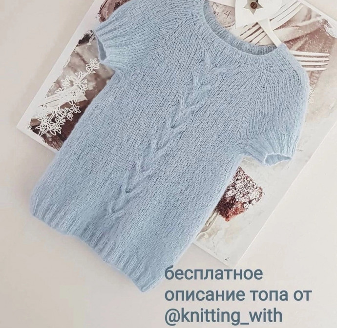 Джемпер спицами Джемпер спицами