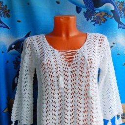 Узор для туники, вязаной крючком