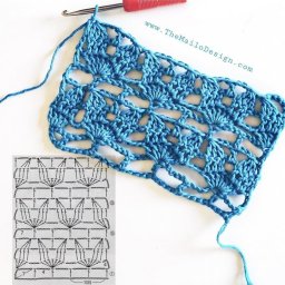 Узоры крючком