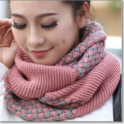 Вяжем милый снуд спицами