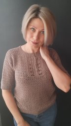 Футболка крючком