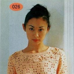 Нежная блуза крючком