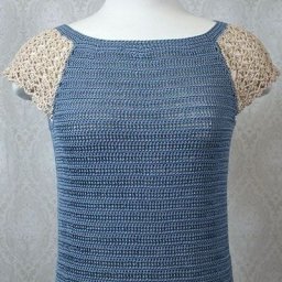 Нежная кофточка крючком