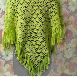 Симпатичная шаль крючком