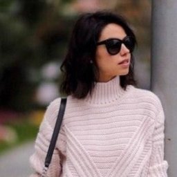 Стильный пуловер спицами