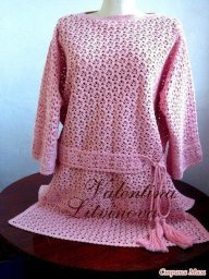 Нежная туника крючком