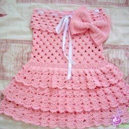 Детское платье "Сказка" крючком