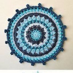 Идея для вязаной мандалы