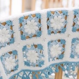 Мотив для трогательного пледа