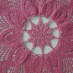 Салфетка крючком