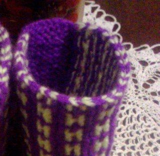 Уютные сапожки спицами Уютные сапожки спицами