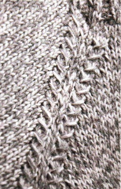 Вяжем шерстяной свитер реглан