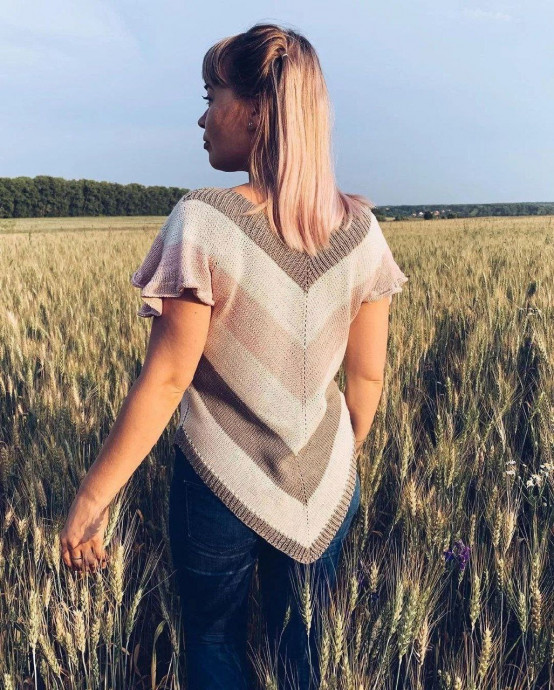 Зигзаговый топ