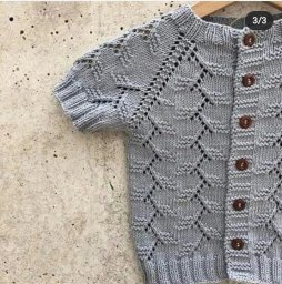 Детская кофточка спицами
