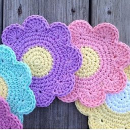 Подставка под кружку "Цветок"