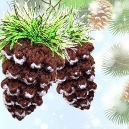 Шишечка с инеем