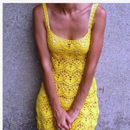 Классный узор для летнего платья или сарафана