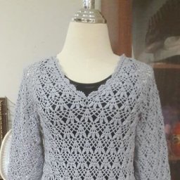 Узор для милой кофточки крючком