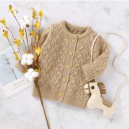 Узор с листьями спицами