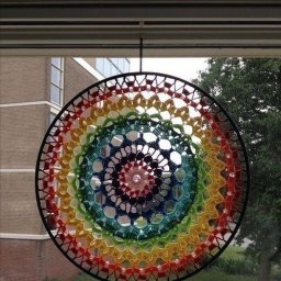 Вяжем симпатичные мандалы