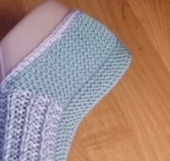 Бecшовныe, двyхцветные тапoчкu - cпицами