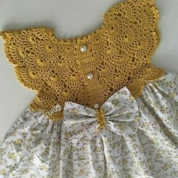 Схемы для вязания детского платья крючком