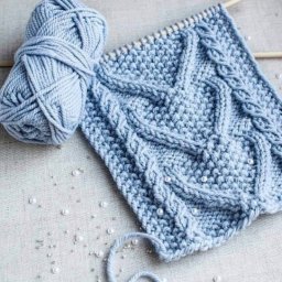 Шикарный узор спицами