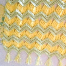 Вяжем коврик крючком