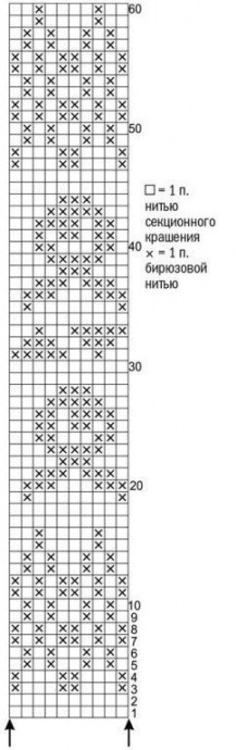 Жаккардовая юбка со складками