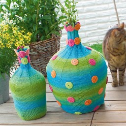 Декоративные чехлы для бутылей