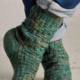 ​Мужские вязаные носки