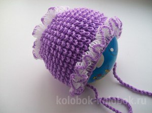 ​Рюши с помощью иглы