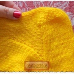 Носки. Квадратная пятка с укороченными рядами