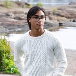 Мужской пуловер "Сибирь" от Drops Design