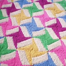 Вяжем квадраты Фрэнки Брауна